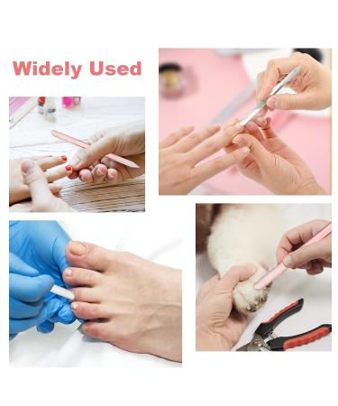 Professional Glass Cuticle Pusher Set - 3 Pieces Cuticle Remover Tool & Precision Nail File for Perfect Nail Care - Buy Online on SooperMarket.com