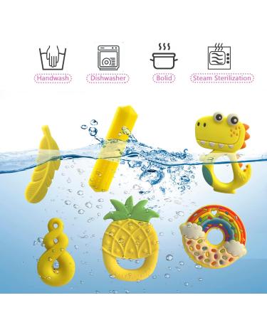 6 Packs Kielezeuge Silicone Chew Pendants for Autistic Children | Safe Sensory Bite Toys - Buy Online on SooperMarket.com