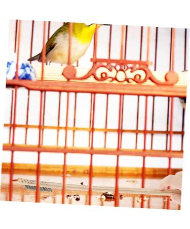 Housoutil 2pcs Set Cage Birds and Wooden Accessory Supplies Shovel Steel Long Parrot for Cleaning Brush Pet 7x9cm Assorted Color - Buy Online on SooperMarket.com