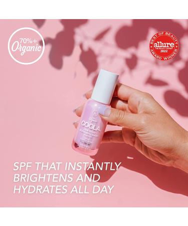 COOLA Organic Dew Good Illuminating Probiotic Serum SPF 30 1.15 Fl Oz - Buy Online on SooperMarket.com