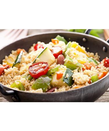 Mynatura Organic Couscous - Whole Grain Hard Wheat Semolina | Authentic Moroccan Cuisine | 1kg Pack (1000g) - Plant-Based & Flavorful - Buy Online on SooperMarket.com