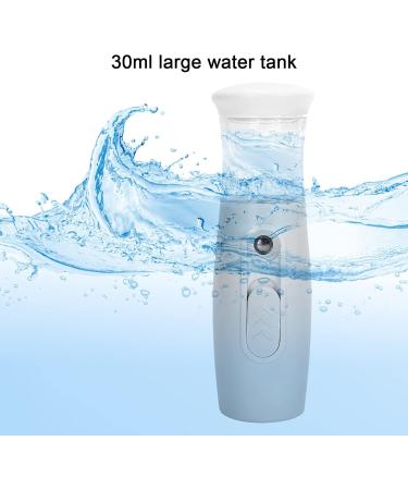 Nano Mist Sprayer White 30ml/10Z Mini Nano Mister for Travel Outdoor Face Cool Mist Steamer for Eyelash Extensions Skin Care Make Up Facial Mister for Normal Oily Dry Mixed Sensitive Skin - Buy Online on SooperMarket.com