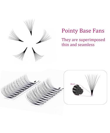 Buy 10D Volume Eyelash Extensions - 0.07mm C Curl 12mm Individual Lashes | Shop Premium Artificial Eyelashes Online - Buy Online on SooperMarket.com