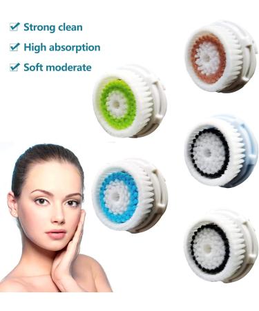 Opal Tool Face Cleaning Brush Heads - 4PCS Mixed Pack for Sensitive Skin & Deep Pore Cleansing - Compatible with Acne Brush Tools - Buy Online on SooperMarket.com