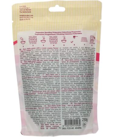 FunCakes Deco Melts Green AZO Free 250 g - Buy Online on SooperMarket.com
