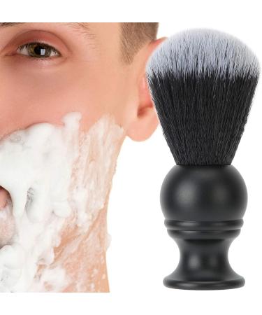 Premium Nylon Shaving Brush with Soft Hair & Metal Handle - Ideal for Home & Salon Use | Men's Shaving Brush - Buy Online on SooperMarket.com