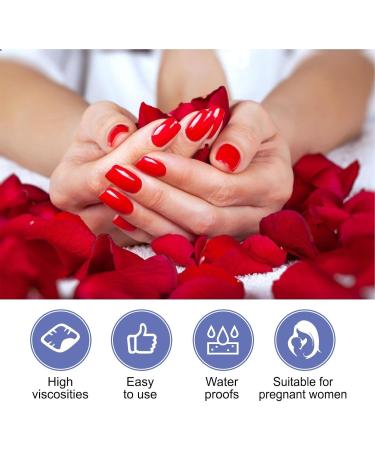Nail Adhesive Tabs 264 Double Sided Press on Nails Sticky Tabs Transparent Fake Nail Glue Stickers Waterproof Glue Tabs for Manicure Girls Nails Care and Extension Styles - Buy Online on SooperMarket.com