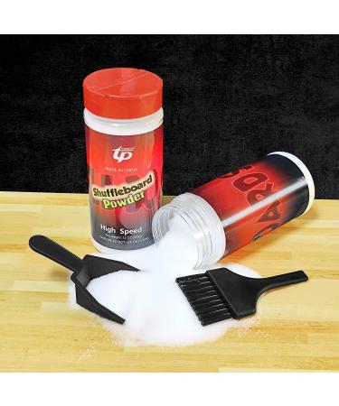 TORPSPORTS Shuffleboard Powder Wax Set - Includes Sand Wax, Dustpan, and Mini Broom - Buy Online on SooperMarket.com
