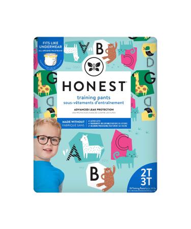 Honest Training Pants, Animal Abcs, 2T-3T, 26 Count 2T/3T Animal Abcs