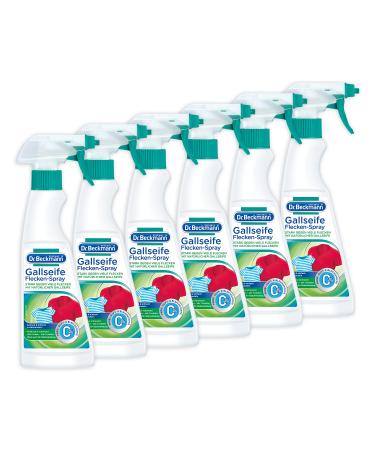 Dr. Beckmann Gall Soap Stain Spray with real natural gall soap pack of 6 (6 x 250 ml)