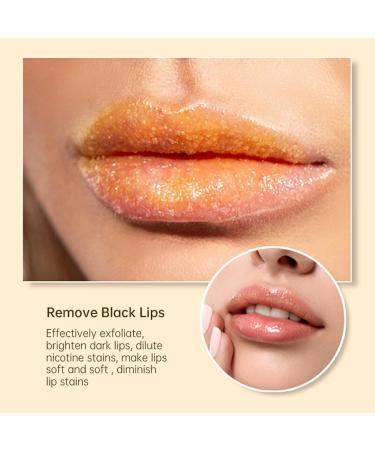 Turmeric Lip Scrub Exfoliator Vitamin C Lip Scrub Natural Lip Exfoliator Lip Care to Remove Dead Skin Lip Lightening for Dark Lips Lip Exfoliator Scrub Softening Diminishes Lip Lines 100g - Buy Online on SooperMarket.com