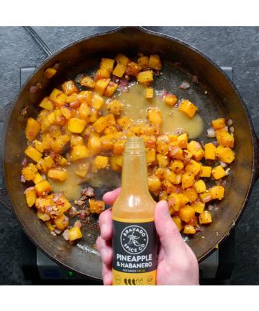 Bravado Spice Pineapple & Habanero Hot Sauce - Award-Winning, Gluten-Free, Vegan, Low Carb, All Natural - 5 oz - Buy Online on SooperMarket.com