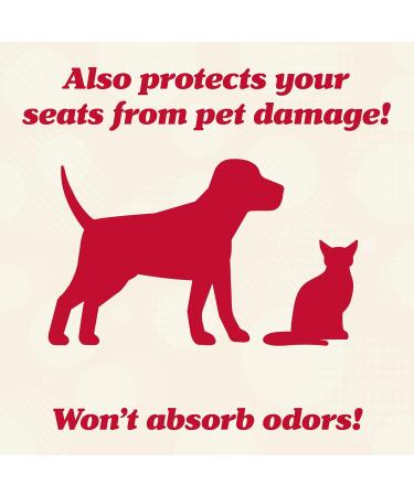 Lusso Gear Car Seat Protector - Non-Slip, Waterproof, Thick Padding - Black - Buy Online on SooperMarket.com