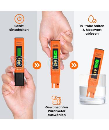 Measury Microsiemens & PPM Water Tester - TDS & EC Measuring Device for Drinking Water & Aquariums - Buy Online on SooperMarket.com