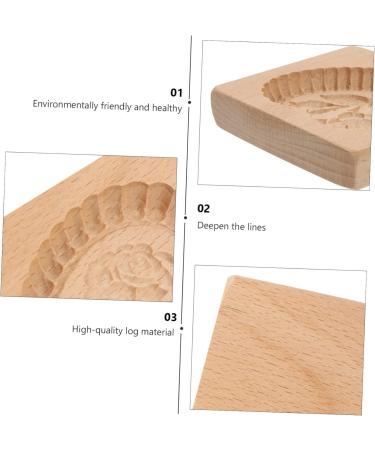 1pc Biscuit Mold Biscuits Embossing Baking Tool Creative Cookie Mold Biscuit Baking Mold Kitchen Cookie Mold Fondant Mold Kitchen Utensil Modeling Log Kitchen Supplies 10X10X2CM Rose - Buy Online on SooperMarket.com