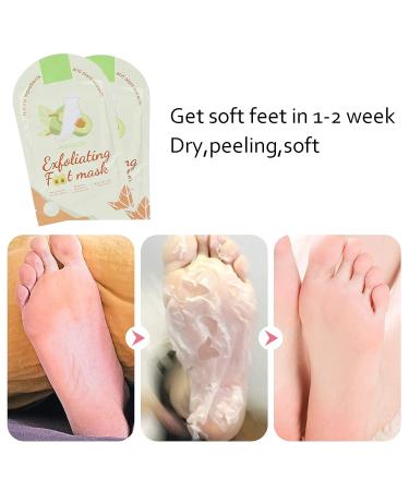 Buy Foot Peeling Mask - Gentle Exfoliating Foot Care for Deep Penetration | Ideal for Women | International Shipping - Buy Online on SooperMarket.com