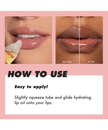 Lime Crime Golden Wet Cherry Lip Oil - Moisturizing, Exfoliating & Hydrating with Avocado Oil & Vitamin E for Soft, Supple Lips - Vegan Formula for Repairing Dry, Chapped Lips - Buy Online on SooperMarket.com
