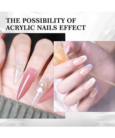 Saviland Clear Acrylic Powder 5.29OZ - Professional Salon-quality Polymer for Nail Extension, French Manicure & Nail Carving - Buy Online on SooperMarket.com