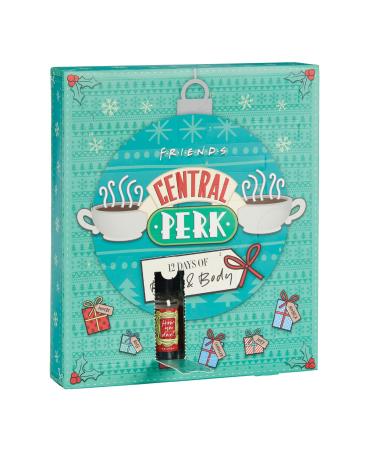 Paladone Days of Bath Advent Central Perk 12 Days Bath Advent Calendar Friends TV Show Countdown to Christmas No Color