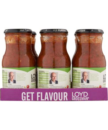 Loyd Grossman Tomato and Basil Cooking Sauce 660g Jar - Authentic Italian Flavors - Buy Online on SooperMarket.com