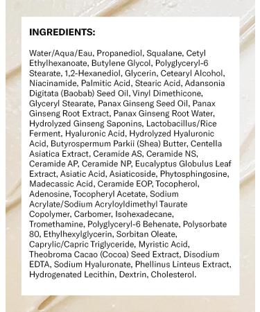 Then I Met You Renewing Rich Beauty Cream - Ginseng + Squalane Moisturizer - Vegan Clean Skincare - Buy Online on SooperMarket.com