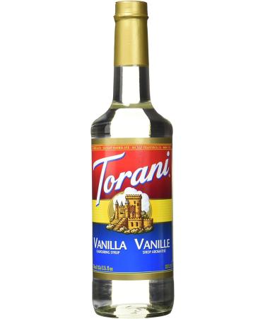 Torani Vanilla Coffee Syrups 0.75 L & Salted Caramel Flavour Syrup PET (Plastic) 750ml - Buy Online on SooperMarket.com