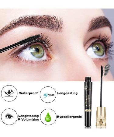 4D Silk Fiber Waterproof Mascara for Voluminous and Dramatic Eyelashes - Buy Online on SooperMarket.com