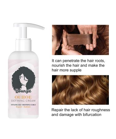 Bounzie Curl Boost Defining Cream - Moisturizing Styling Repair for Curly Hair - Buy Online on SooperMarket.com