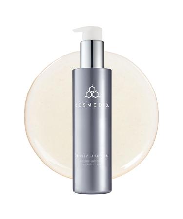 COSMEDIX Purity Solution Nourishing Deep Cleansing Oil for Daily Skin Care - Makeup Remover  Face Wash  Face Oil - Remove Makeup  Dirt and Oil without Stripping Skin - With Argan Oil