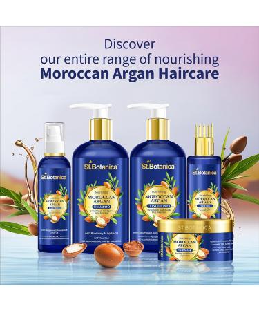 StBotanica Moroccan Argan Hair Shampoo & Conditioner Set - Nourishing 300ml for Healthier Hair - International Shipping Available - Buy Online on SooperMarket.com