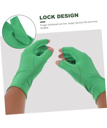 FOYTOKI 1 Pair Nail Gloves Fingerless Mitts Manicure Gloves Sunscreen Gloves Anti-uv Gloves Fingerless Gloves Gloves Manicure Tools UV Shield Gloves Nail Art Tools - Buy Online on SooperMarket.com