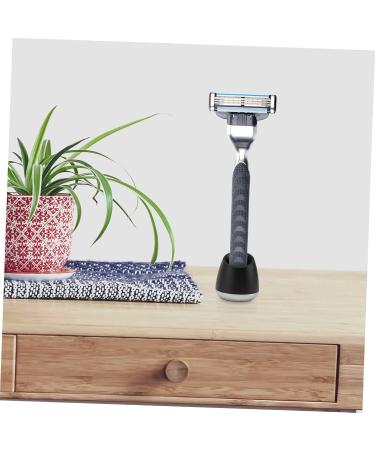 Cabilock 3-Pack Razor Stand - Safety Razor Holder & Rack for Men - Shaving Organizer for Shavers & Baldershapers - Buy Online on SooperMarket.com