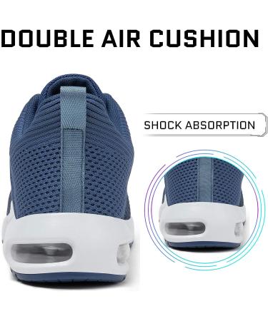 Mishansha Women's Breathable Air Cushion Sneakers - Size 9, Persian Blue - Buy Online on SooperMarket.com