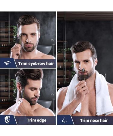 YINKE Manual 3 Razor Replacement Blades and Nose Hair Trimmer Heads - Compatible with O Blade QP2520 QP2630 QP2724 QP2734 QP2834, O Blade 360 & OBlade Pro Electric Shaver - 3+1Pcs - Buy Online on SooperMarket.com