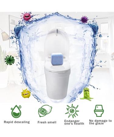 Toilet Bowl Cleaners 50Pcs Toilet Bowl Tablets Splash Toilet Cleaner 15g Effervescent Tablets Individually Packed Washing Machine Cleaner Tablets Removes - Buy Online on SooperMarket.com
