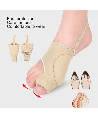 Bunion Corrector for Women and Men - Big Toe Separator and Straightener - Foot Care Tool for Bunion Relief - 2 Pairs (Size: L) - Buy Online on SooperMarket.com