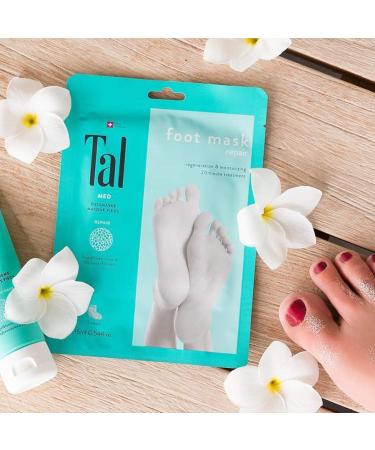 Buy Tal Med Foot Mask 6-Pack - Rapid Repair for Dry Feet Anti-Inflammatory & Deep Moisturizing Sock Mask - Worldwide Shipping - Buy Online on SooperMarket.com