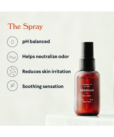 Meridian Complete Package: Men's Waterproof Electric Below-The-Belt Trimmer with Spray | Ceramic Blades, Sensitive Shave Tech (Sage) - Buy Online on SooperMarket.com
