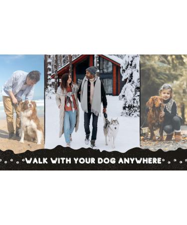 Loutep Strong Nylon Dog Towline Leash - 3m 5m 10m 15m 20m - Padded Handle Black - Durable International Shipping - Buy Online on SooperMarket.com