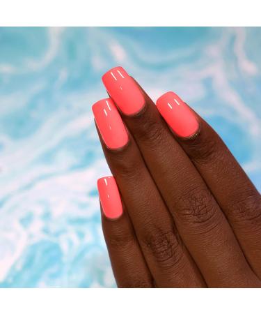ILNP Summer Neon Coral Pink Cream Nail Polish - 0.40 Fl Oz (Pack of 1) - Buy Online on SooperMarket.com