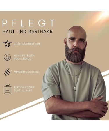 G ld's Bart l Men - 30ml Argan Oil Beard Oil | 6 Months Intensive Care for Soft Beards | Premium Beard Care Pack - Buy Online on SooperMarket.com