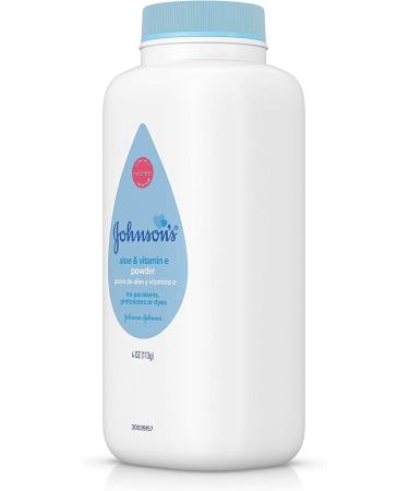 Johnson's Baby Cornstarch Powder with Aloe & Vitamin E - Hypoallergenic, Paraben-Free, 4 oz (Pack of 1) - Buy Online on SooperMarket.com