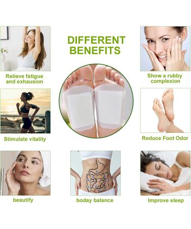 Dtox Foot Pads 28 Pcs - Anti-Swelling Ginger Patch for Better Sleep and Stress Relief - Buy Online on SooperMarket.com