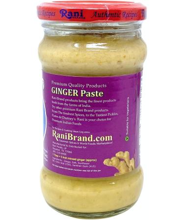Rani Ginger Cooking Paste 10.5oz (300g) Glass Jar - Vegan, Gluten Free, Non-GMO | Indian Origin | 300g (Pack of 1) - Buy Online on SooperMarket.com