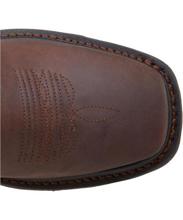 ARIAT Men's Workhog Wide Square Toe Work Boot 10 Dark Earth - Durable and Comfortable Work Boots - Buy Online on SooperMarket.com