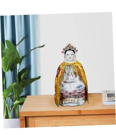Alipis 3pcs Buddha Shawl Buddha Sculpture Shawl Temple Supplies Hindu Statue Cloak Statue Shawls Fabric Bodhisattva Cloak Desk Topper Altar Creative Cloak Cloth Buddha Statue Crystal 37.5X22.5cm - Buy Online on SooperMarket.com