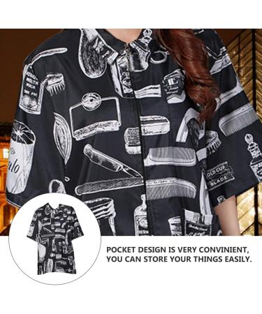 PLAFOPE Womens Jacket Fiber Vintage Aprons for Women Ladies Barber Jacket Barber Coat 84x60cm - Buy Online on SooperMarket.com