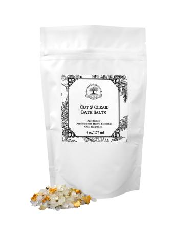 Cut & Clear Herbal Bath Salts 6 oz for Purification  Spiritual Cleansing & Letting Go Hoodoo Voodoo Wicca Pagan