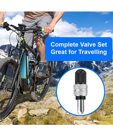 24pcs Dunlop Valve Replacement Set | Bicycle Valve Flash Valve Parts & Accessories for City & Trekking Bikes - Buy Online on SooperMarket.com