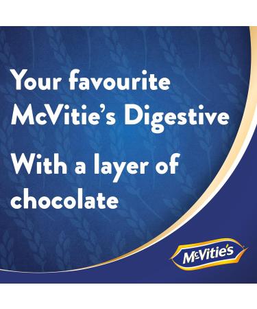 McVitie's Milk Chocolate Digestive Twin Pack 532 g (Pack of 6) Milk Chocolate Digestives 2 x 266g (Pack of 6) - Buy Online on SooperMarket.com